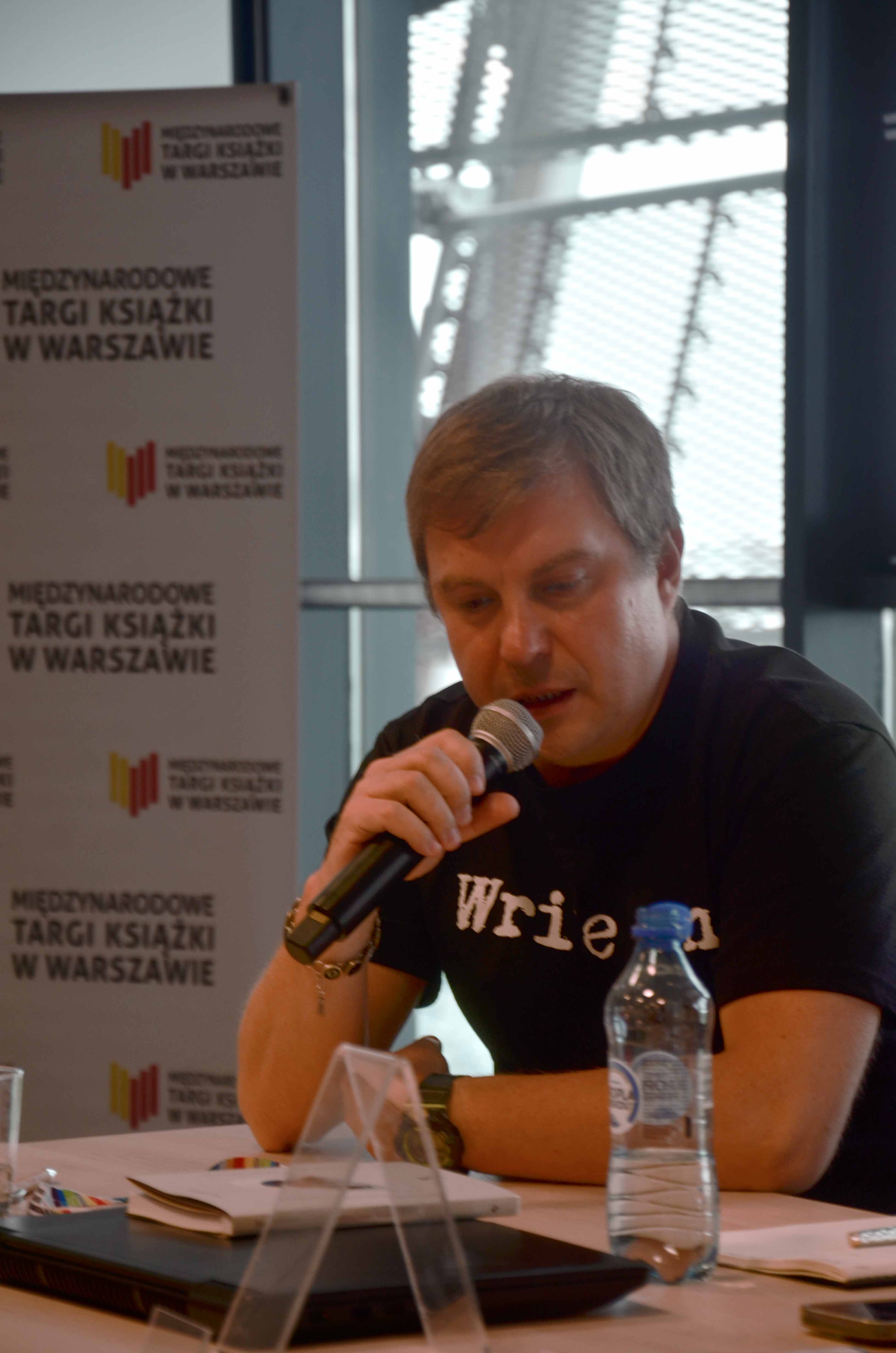 Sergiej Lebiediew na Targach Książki w Warszawie 2026