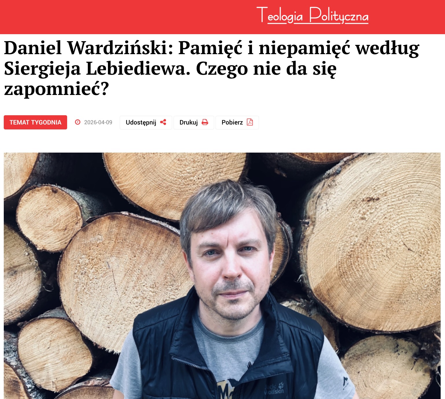 Teologia Polityczna o Siergieju Lebiediewie